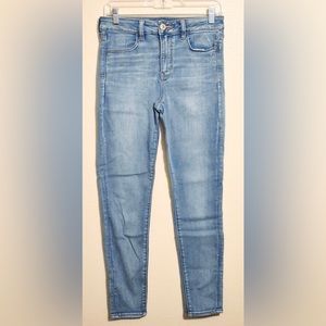 Light Blue High Rise Skinny Jeans